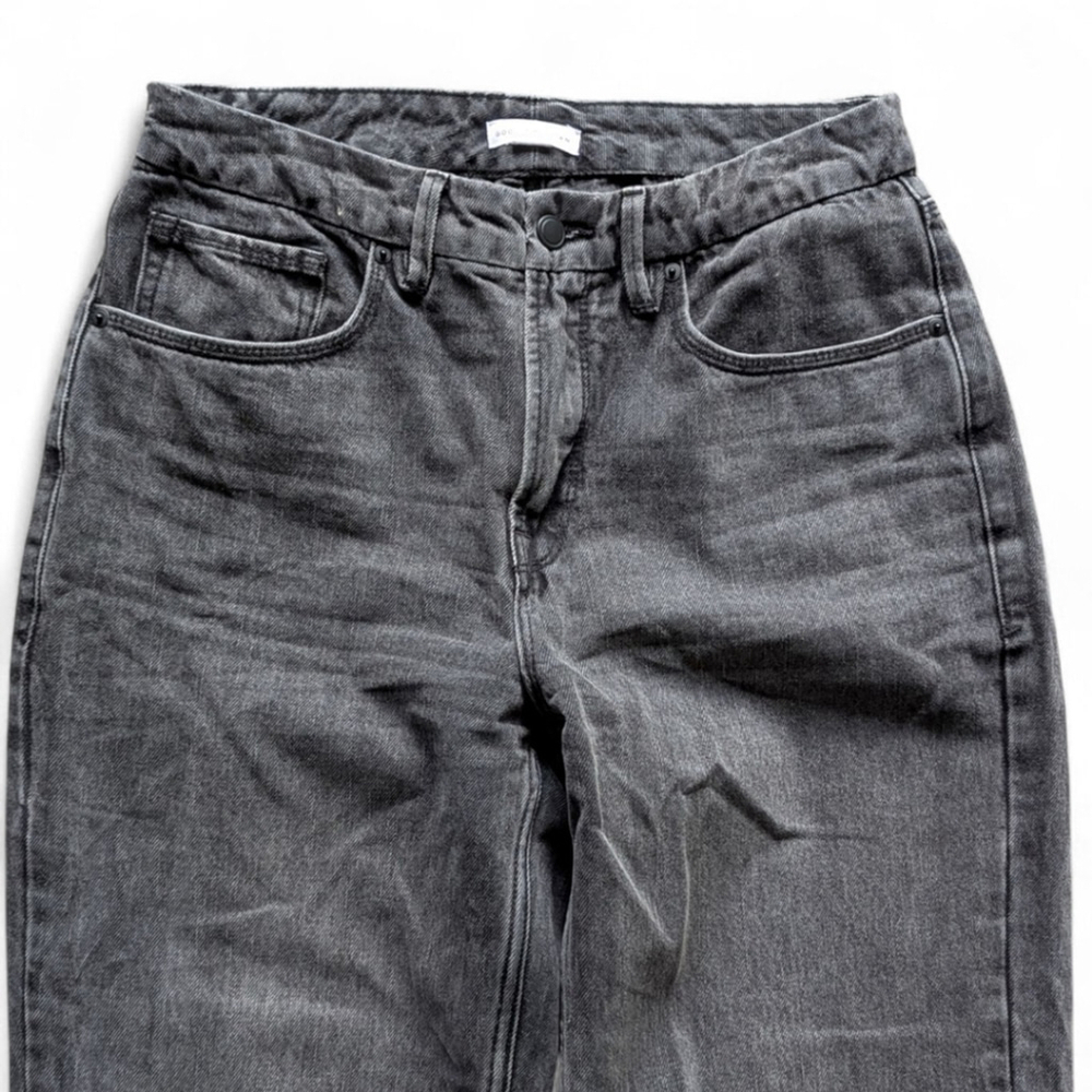 Good American Good ‘90s Jeans Relaxed Fit Vintage Black Denim Women’s Sz 6 / 28 - Picture 9 of 15
